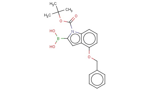 4-BENZYLOXY-1-TERT-BUTOXYCARBONYLINDOLE-2-BORONIC ACID